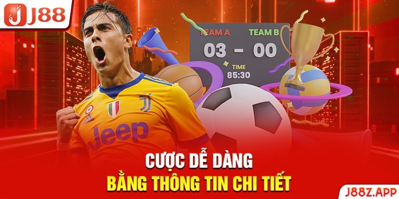 Cược dễ dàng bằng thông tin chi tiết